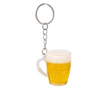 Generico Beer Can Keychain, Bag Charm, Mini Drink Pendant, Cute Simulation Accessory, Fun Backpack Decoration, Aesthetic Key Ring with Style for Women Men Adult, 3.94x3.94x1.97 inches