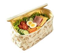 Generico Beeswax Bread Bag - Wide Opening Zipper Food Storage with Handle