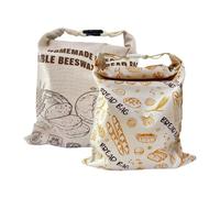 Generico Beeswax Sourdough Bread Bags - Homemade 2-Piece Pouch