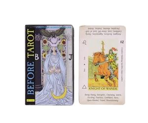 Generico Before Tarot Cards, 78-Card English Vision Oracle Deck, Mystical Divination & Fortune Telling Set, Insightful Board Game, for Beginners & Spiritual Guidance