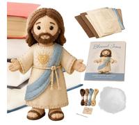 Generico Beginner Quilting Kit - Christian Hand Art, Crafting Set Tool, Religious Creative Project, Skill Building Accessory | Educational Learning Bundle, Engineered For Travel Workshop School