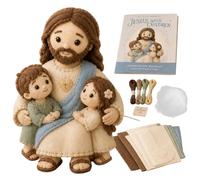 Generico Beginner Quilting Kit - Christian Hand Art, Crafting Set Tool, Religious Creative Project, Skill Building Accessory | Educational Learning Bundle, Engineered For Travel Workshop School
