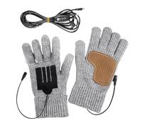 Genérico Beheizte Winterhandschuhe USB Touchscreen Beheizte Handschuhe,Thermische Fahrrad-Fäustlinge,Für Radfahren Skifahren Outdoor Camping Autofahren Wandern Kaltes Wetter Büro Zuhause Klettern