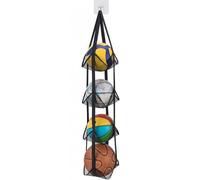 Generico Behind Door Organizer with Hook Mesh Soccer Fabric Shelves