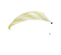 Generico Belly Dance Veil with Ball Chiffon Silk Colorful Flags Gradient | Stage Dancing Hand Wrap Veils for Adults Women Men Indoor Stage Church Gymnastics Outdoor