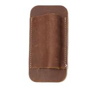 Generico Belt Knives Sheath, Leather Horizontal Knife Sheath, 4.65x2.24 Inches Portable Compact Vintage Accessory Holder Case for Christmas, Cases Belt Holster