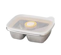 Generico bennto Box - Contenitore di stoccaggio degli alimenti | Box da pranzo in acciaio inossidabile, contenitori per prepararsi per pasti per lavoro a scuola da pranzo da campeggio da campeggio