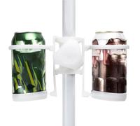 Generico Bere Ombra per Supporto Esterno Resistente agli Album Ombretti | Deposito Compatto per La Spiaggia Parasol | Accessorio Stabile per Campeggio, Giardino, Barbecue, Terrazza, Piscina