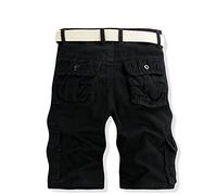 Generico Bermuda Cargo Uomo Pantaloncini da Lavoro Uomo Cargo Shorts Baggy Pantaloni da Lavoro Basic Pantaloni Estivi Leggeri Relaxed per Il Tempo Libero, con Tasche, Tinta Unita