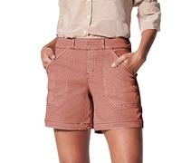 Generico Bermuda da Donna,Leggero Pantaloncini Donna Leggero Confortevole Traspirante in Vita Elastica Leggeri e Traspiranti Pantaloni Corti Elasticizzati Spiaggia Viaggio