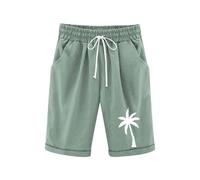 Generico Bermuda per Ragazzi e Ragazze,Estivi Pantaloni Corti in Vita Elasticizzata Comodo Abbigliamento Casual Estivo Estivi la Scuola Leggero Confortevole Lunghezza al Ginocchio Bambini 3-9 Anni