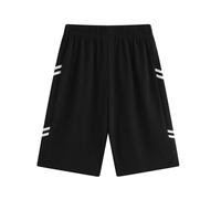 Generico Bermuda Ragazzo,Pantaloncini da Allenamento Atletico per Ragazzi Pantaloncini da Basket Pantaloncini da Corsa Pantaloncini da Palestra in Rete Abbigliamento Sportivo Senza Tasche per Bambini