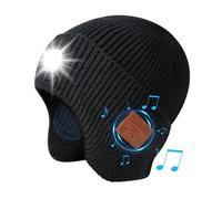 Generico Berretto per Donna | Cuffia Senza Fili con Illuminazione LED,Cappello Caldo Ricaricabile,per Donne E Uomini, Escursionismo, Campeggio, Viaggio, Pendolarismo, Inverno E Autunno