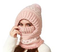 Generico Berretto per Donne - Regolabile Caldo in Maglia,Cappello Invernale Caldo per Donne,per Ragazze attività Invernali Sport sulla Neve Escursionismo All'aperto