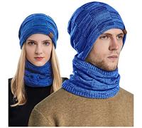 Generico Berretto Uomo Caldo in Maglia Cappello Invernale Uomo Foderato Berrettos Invernale Beanie Modello Intessuto con Soffice Fodera Interna in Pile Capello Invernale Donna Firmato