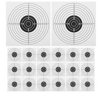 Generico Bersagli per Tiro L'Arco da Giardino 100 Pezzi Carta Resistente Portatile per Allenamento di Precisione Outdoor