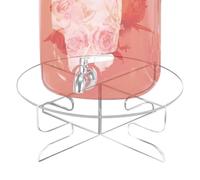 Generico Beverage Stand - Acrylic Drink Beverage Dispenser Base | Organizer Shelf For Jug Pitcher Cupcake Display Kitchen Table Dining Coffee Catering Events Party Dessert