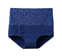 Generico Biancheria Intima da Donna Mutandine in Pizzo/Cotone Perizoma A Filo con Ritaglio Bikini Pizzo Vita Bassa Mini Aperto Pancia Piatta