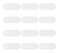 Generico Bianco Correttore Orecchie Adesivo PEVA 12 Pezzi | Resistente al Sudore, Correzione Orecchie, un Pezzo, Accessorio Discreto per Foto e Make-up Quotidiano