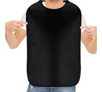 Generico Bib for Adults - Elastic Waterproof Adult Dining Bibs - Reusable Apron with Crumb Catcher for Special Needs Patient Care Grandpa Grandma Nursing Hospital
