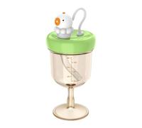 Generico Bicchiere a Calice per Bambini,Design Portatile Antiversamento - Bicchiere a Calice per Bambini da 12,per l'Uso Quotidiano in Casa, in Gita, al Campeggio e al Picnic