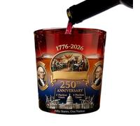 Generico Bicchiere Bourbon - Bicchieri da whisky storici da 150 ml | per bevande vintage vecchio stile o uomini donne amanti della famiglia cocktail bourbon compleanni bar a casa negozio