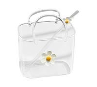 Generico Bicchiere Cocktail A Borsetta | Da Cocktail Trasparente A Forma Di Borsa 770ml - Bicchiere A Borsetta In Con Cannuccia Per Bevande - Per Feste Riunioni Matrimoni Compleanni Tè E Succhi