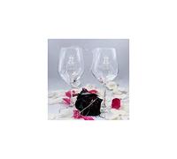 Generico Bicchiere da Vino Personalizzato con Nome Calice da Vino Bianco Rosso Inciso con Nome Testo Data Anniversario Amore Love Brindisi festa degli innamorati Love Romantici Idea Regalo 2022 5