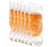 Generico Bicchierini da Freezer in Vetro, Set da 6, Doppia Misura 0,2-0,4 maro del Capo Ideali per Shot e Cicchetti