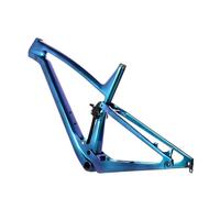 Generico Bici con Telaio a Sospensione Completa da 29 Pollici for Ciclismo, Parti di Biciclette(17.5 Black Matte)