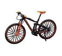 Generico Bici da Dito,Biciclette da Dito Giocattolo,Giocattoli Pieghevoli per Biciclette da Strada in Lega - novità Giocattoli in Miniatura, Collezioni di Modelli di Biciclette da Montagna con Dita