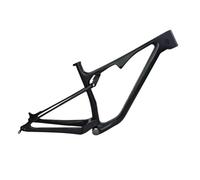 Generico Bicicletta da Cross Mountain Downhill for Tutti I Terreni, Completamente Sospesa, Telaio in Fibra di Carbonio 29er, Perno Passante 148x12mm(Only 15er Frame)
