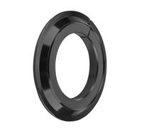 Generico Bicycle Headset Bottom Bracket | 44/52/55/56mm, Aluminum Alloy, Black | Straight & Tapered Fork Race | Front Fork Repair Lower Spacer Washer for Road Bike