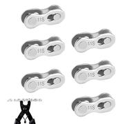 Generico Bicycle Joint Coupler - Master Fastener Used to Fixing | Carbon Alloy Type with Easy Install & Secure Press Functions in Mountain, Hybrid, Indoor And Gravel Cycling Workout Tasks Fastly.