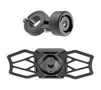 Generico Bicycle Phone Holder, Handlebar Cell Phones Mount, 5.12 x 1.97 Inches Silicone Grip, Shock Absorption 360° Rotation, Cycling Phone Stand for Mountain, Road Bike and Scooter Use