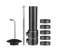 Generico Bicycle STEM Riser - Aluminum Alloy, Mountain Bike Handlebar Riser Adjustable Ergonomic 10cm Height Boost | Stable Reliable Cycling Extender Adapter for City, Road, Mountain, Commuting