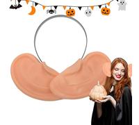 Generico Big Ears Headband - Accessorio per costumi 'orecchio di grandi dimensioni | Anti comodini commedie orecchie divertenti Costume per le orecchie per feste, Halloween e abito elegante