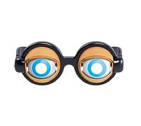 Generico Big Eye Wacky Party Glasses And Selfie Props, Funny Novelty Glasses With Blinking Eyes | Crazy Shake, Quirky Toy For Halloween Pranks, Photography And Costume Parties