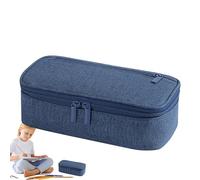 Generico Big Stationery Pouch - Pen Storage Bag | 4.33x2.56 Inches Marker Holder Case, Cosmetic Accessory Bag, Writing Tool Organizer Pen Organizer For Kids Teens Students School Supplies