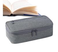 Generico Big Stationery Pouch - Pen Storage Bag | 4.33x2.56 Inches Marker Holder Case, Cosmetic Accessory Bag, Writing Tool Organizer Pen Organizer For Kids Teens Students School Supplies