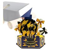 Generico Biglietti Auguri per Laurea 2026 - Auguri 3D,Biglietti Di Congratulazioni Per Il Diploma - per Amici, Compagni, Cerimonie, Feste, Scuole Superiori, Università e Studenti