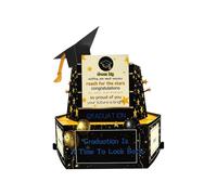 Generico Biglietti Auguri per Laurea 2026 | Congratulazioni 3D per Laureati,Biglietto incoraggiamento laurea,Per Studenti Di Scuola Superiore E Università, Compagni Di erimonie, Feste,