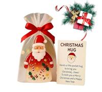 Generico Biglietti Benedizione Da Tasca Supporto Per L'Positivo | Ciondolo Babbo Natale Per Ragazzo Ragazza Teen Famiglia Studente Adulto Amico Idea Regalo Calza Viaggio Lavoro Feste