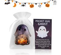 Generico Biglietti di Ispirazione per Halloween - Charme e Sostegno con Carte di Supporto - Ricordo Collezionabile per Compleanni Aula Scuola Famiglia Adulti