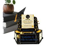 Generico Biglietto di Laurea - Congratulazioni 3D per Laureati,Biglietti Di Congratulazioni Per Il Diploma - Per Studenti Di Scuola Superiore E Università, Compagni Di erimonie, Feste,