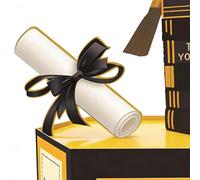 Generico Biglietto Per Diploma Di Scuola Superiore | Souvenir 3D - Biglietti Di Congratulazioni Per Il Diploma | per Amici, Compagni, Cerimonie, Feste, Scuole Superiori, Università e Studenti