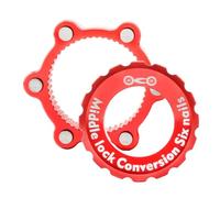 Generico Bike Center Lock Adapter - 54 X 44mm 6 Bolt Universal Gear