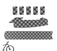 Generico Bike Chain Guard Protector - Bicycle Frame Chain Protective Pad | Adhesive Protectors Film Cover for Road Bikes Folding Bikes Cycling Accessories