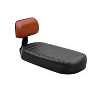 Generico Bike Child Seat - Leather Rear Cushion | Adjustable Bicycle Saddle