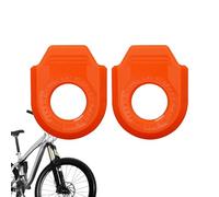 Genérico Bike Crank Boot Protectors | Anti-Collision Elastic Boot | Bicycle Crank Arm Protector Cover | For Mountain Road City Cycling Biking Trail Riding Commuting Long Ride